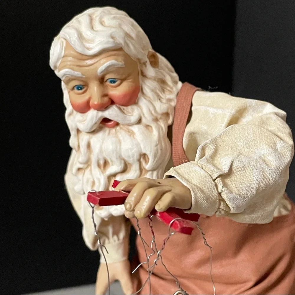 Marionette Santa - Clothtique Possible Dreams by Dept 56